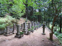 （写真６）光福禅寺の黒澤家の墓