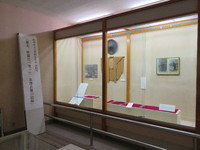 （写真７）和田山町立郷土資料館で開催された黒澤貞備展のあと